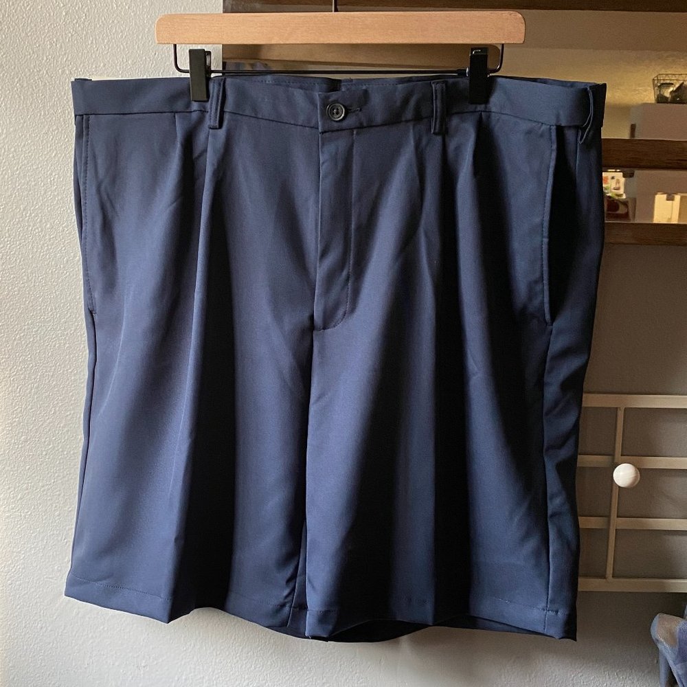 NWT Haggar Irregular Cool 18 Pro Shorts